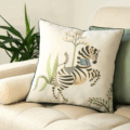 coussin coton lin zebra x gisela talita