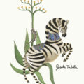 Coussin coton lin zebra x Gisela Talita