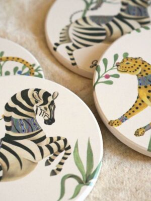Coussin coton leo x Gisela Talita