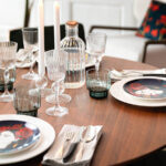 Assiettes porcelaine déco Unstandart table collab artiste Florina Aledo Perez