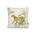 Coussin coton lin Gisela Talita artiste Leopard jungle