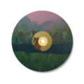 applique murale paysage Nattosito artiste rond luminaire